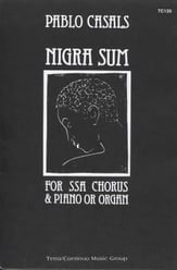 Nigra Sum SSA choral sheet music cover